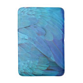 I'm blue - Macaw feathers Badmat (Voorkant Verticaal)