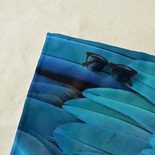 I'm blue - Macaw feathers Strandlaken (In situ)