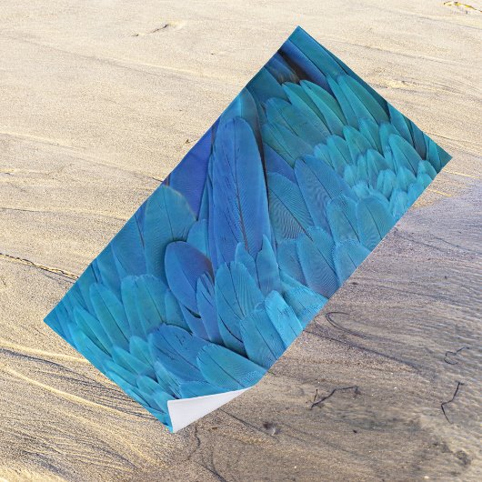 I'm blue - Macaw feathers Strandlaken