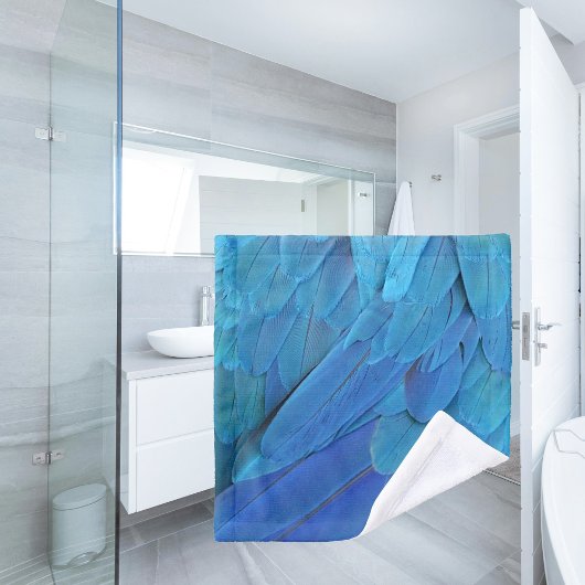 I'm blue - Macaw feathers Washandje