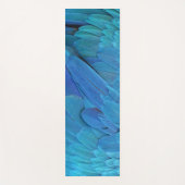 I'm blue - Macaw feathers Yogamat (Voorkant)