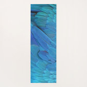 I'm blue - Macaw feathers Yogamat (Achterkant)