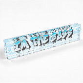 IM BOSS Funny Graffiti Name Bord Business Naambordje