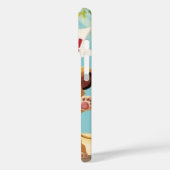 "I'm Brave!" with a Cute Puppy Case-Mate iPhone Case (Achterkant / Links)