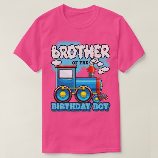 Im Broeder van de Birthday Boy rain Birthday party T-shirt (Design voorkant)