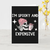 I'm Broke And Terrified I'm Soky And Expensive Sku Kaart (Gele Bloem)