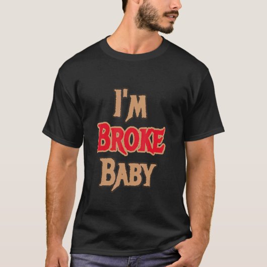 Im Broke Baby Sneaker Match Retro 14 winterized T-shirt (Voorkant)