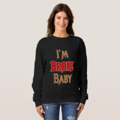 Im Broke Baby Sneaker Match Retro 14 winterized Trui (Voorkant volledig)