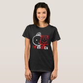 I'm Broken Invisible Illness I'm Broken I'm Ok T-shirt (Voorkant volledig)