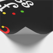 im chess elf xmas familie vriend kerstcadeau cadeaupapier (Hoek)