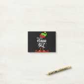 im chess elf xmas familie vriend kerstcadeau post-it® notes (Op bureau)