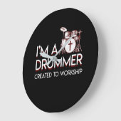 Im Christelijk Drummer Creëer tot aanbidding Grote Klok (Hoek)