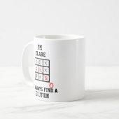 Im Clare I Find a Solution Mok (Voorkant links)