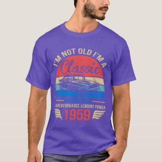Im Classic Car 64th Birthday Gift 64 Years Old Bor T-shirt