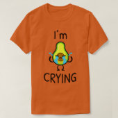 Im Crying Avocado T-shirt (Design voorkant)