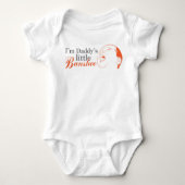 "I'm Daddy's Little Banshee" bodysuit voor baby (Voorkant)