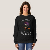 Im dat hekkostume Halloween Novelty Graphic Co Trui (Voorkant volledig)