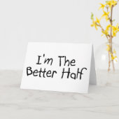 Im de betere helft kaart (Gele Bloem)