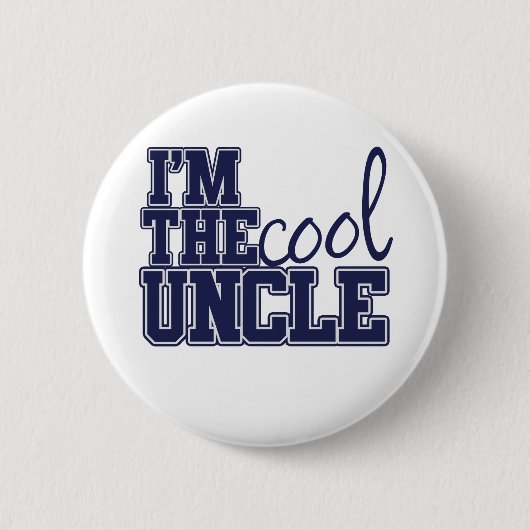Im de coole oom ronde button 5,7 cm (Voorkant)