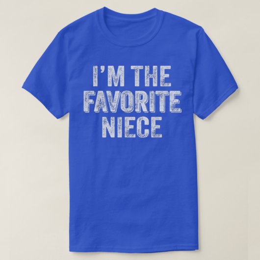 Im de favoriete nichtje t-shirt (Design voorkant)