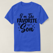 Im de favoriete zoon t-shirt (Design voorkant)
