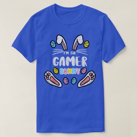 Im de gamer Bunny Easter Matching Family Boys Mann T-shirt (Design voorkant)