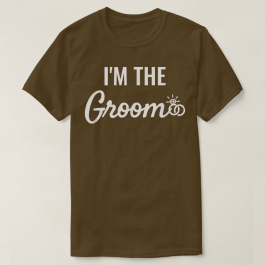Im de Groom T-shirt (Design voorkant)