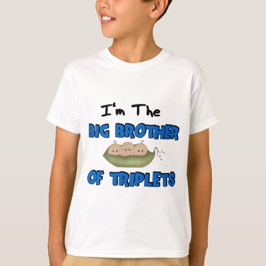 Im de GROTE BROEDBROER VAN TRIPLETS T-shirt (Voorkant)