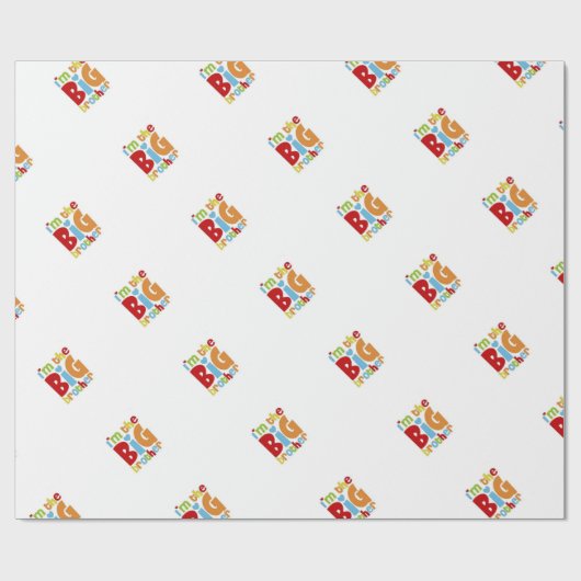 IM DE GROTE BROER CADEAUPAPIER (Vlak)