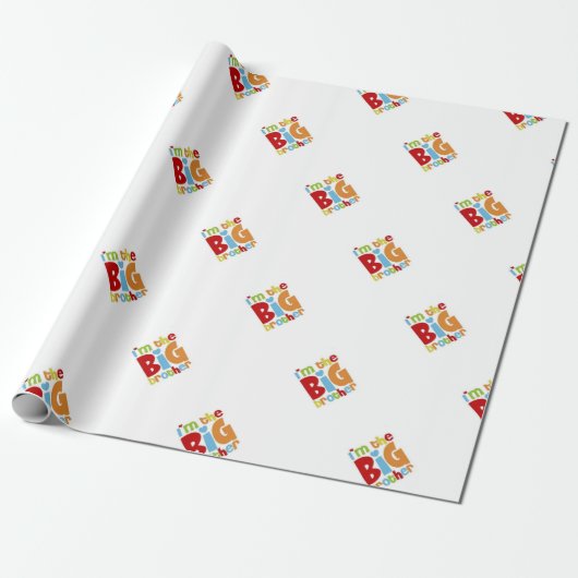 IM DE GROTE BROER CADEAUPAPIER (Uitgerold)