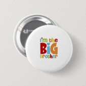 IM DE GROTE BROER RONDE BUTTON 5,7 CM (Voorkant /achterkant)