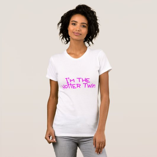 Im de Hotter Twin T-shirt (Voorkant volledig)