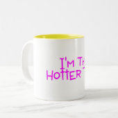 Im de Hotter Twin Tweekleurige Koffiemok (Voorkant links)