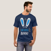 Im de Mechanic Bunny Ears Boat Diesel Pasen T-shirt (Voorkant volledig)