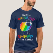 Im de regenboogschaap van de gezinshereniger (2) t-shirt (Voorkant)