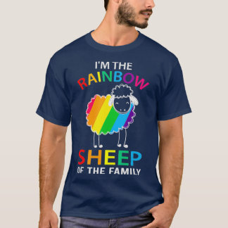 Im de regenboogschaap van de gezinshereniger (2) t-shirt