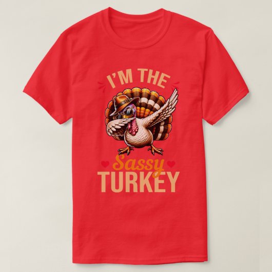 Im de Sassy Turkey T-shirt (Design voorkant)