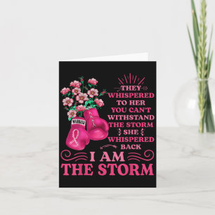 Im de Storm Boxing Warrior Pink Ribbon Women Brea Kaart