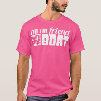 IM de vriend met de boot Funny Boating T-shirt
