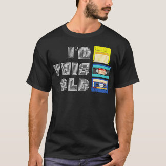 Im deze oude grappige VHS diskette Cassettebandje  T-shirt