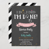 Im done party call kaart (Voorkant / Achterkant)