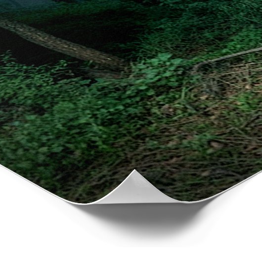 "I'm Done with Humans" Dark Woods Poster Print (Hoek)