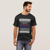 I'M Dreaming Of A Bi Biual Lgbtq Ugly T-shirt (Voorkant volledig)