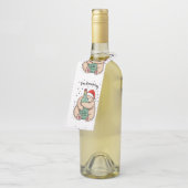 I'm Dreaming of a Wine Christmas  Flessenhanger (Schuin)