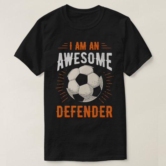 IM een Geweldige verdediger bijpassende team cadea T-shirt (Design voorkant)