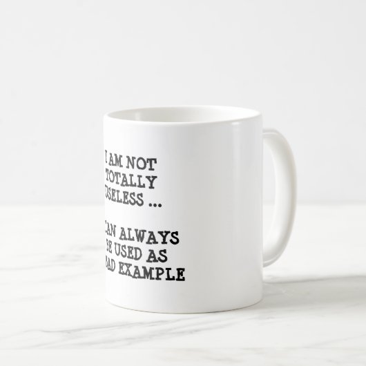 IM EEN GOED BAD VOORBEELD QUOTE MOK (Voorkant rechts)