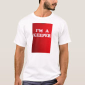 im een houder t-shirt (Voorkant)