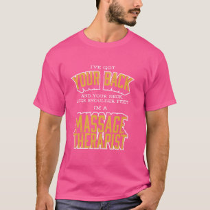 IM een massagetherapeut kreeg je rug wrijven LMT H T-shirt