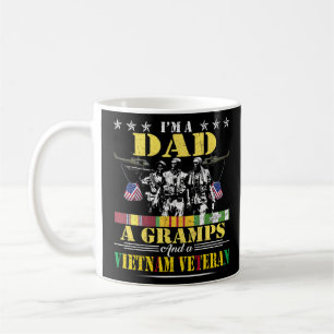 Im Een Papa Opa Vietnam Veteraan Vintage Militair Koffiemok