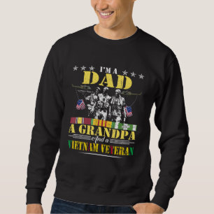 Im Een Papa Opa Vietnam Veteraan Vintage Militair Trui